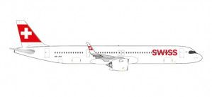 Airbus A321neo Swiss International Air Lines HB-JPA(1:500)