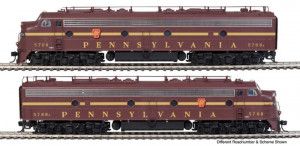 Pennsylvania The General EMD E8A A-A Set 5798/5715