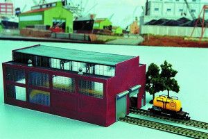 Modern Locomotive Depot Kit