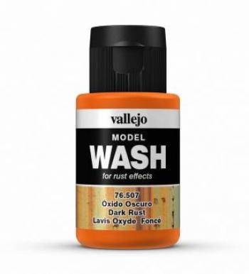 Vallejo Model Wash 35ml - Dark Rust Wash