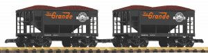 Denver & Rio Grande Western Ore Wagon w/Load Set (2)