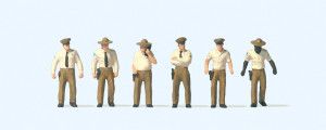 US Sheriff Deputies (6) Exclusive Figure Set