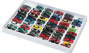 Collection Box for Cars White (Capacity 59)