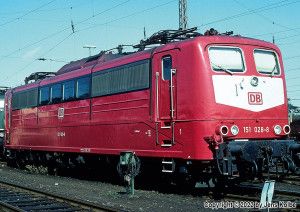 DB BR151 028-8 Electric Loco Orient Red V (~AC-Sound)