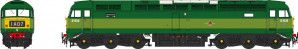 *Class 47 D1526 BR Green Small Yellow Panels (DCC-Sound)