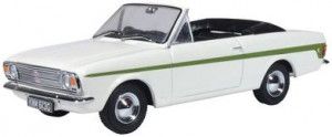Ford Cortina MkII Crayford Convertible Ermine White/Green