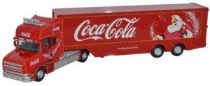 Scania T Cab Coca Cola Box Trailer