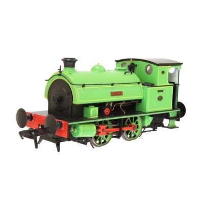 *HL 0-4-0 4 'Asbestos' Green Lined Yellow (DCC-Sound)