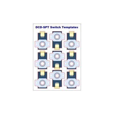 Alpha Switch Templates (Pack of 36)