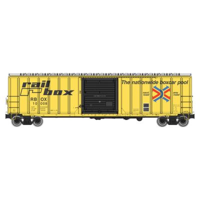 50' ACF Boxcar Railbox 10162