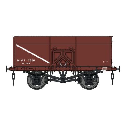 *14t Slope Sided Mineral Wagon Bauxite MWT 7326