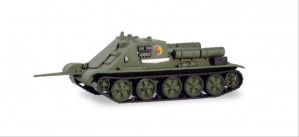 Military Panzer BREM SU85 NVA Tank