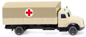 Magirus Flatbed Lorry German Red Cross
