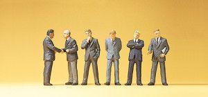 Businessmen in Suits (6) Exclusive Figure Set