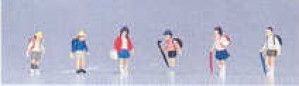 Japanese School Children (6) Figure Set
