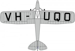DH80a Puss Moth VH-UQO My Hildegarde Air Race