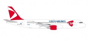 Airbus A320 Czech Airlines 2020 Livery OK-HEU (1:500)