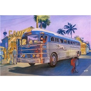 1947 PD-3751 Silverside Bus ’Greyhound Lines“