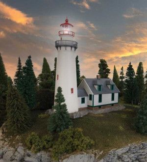 Eagle Point Lighthouse Snap-Together Kit