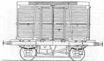 BR Conflat A Container Wagon