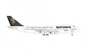 Boeing 747-400 Iron Maiden Ed Force One 2016 TF-AAK(1:200)