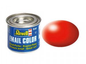 Enamel Paint 'Email' (14ml) Solid Silk Matt Luminous Red
