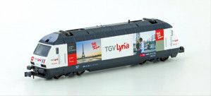 SBB Re460 TGV Lyria Electric Locomotive VI
