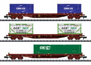 SNCF Rs Container Wagon Set (3) V