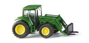 John Deere 6820S with Front Fork