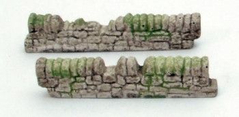 Dry Stone Walls With Gaps On Ridge