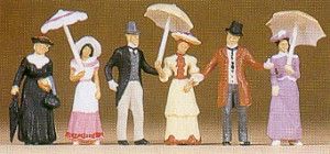 Passers By Summer 1900 (6) Exclusive Figure Set