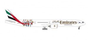 Emirates Boeing 777-300ER Hamburger SV A6-EPS (1:200)