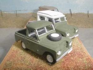 Landrover Series 3 Pick Up Whitemetal Kit