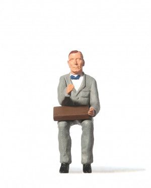 Man with Briefcase Figure
