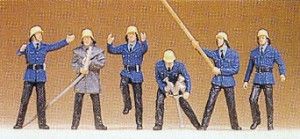 Firemen (6) Standard Figure Set