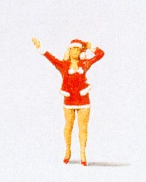 Christmas Girl Figure