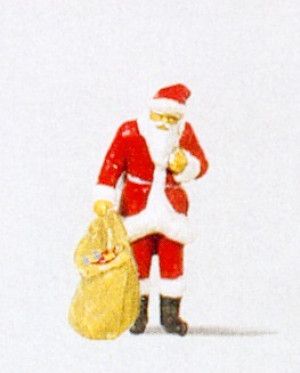 Santa Claus with Sack of Gifts Figure