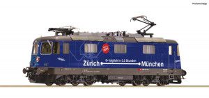 SBB Re421 371-6 Zurich-Munich Electric Loco VI (~AC-Sound)