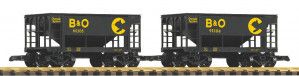 Chessie System/B&O Ore Wagon w/Load Set (2)