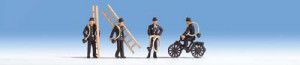 Chimney Sweeps (4) and Accessories Figure Set