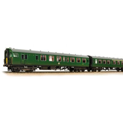 Class 411 4-CEP 4-Car EMU 7122 BR (SR) Green (Small Yellow Panels) [W]
