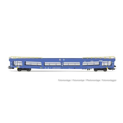 *ZXBENET DDm916 Car Transporter w/Grilles Blue VI