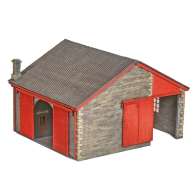 PECO TT:120 CODE 55 GWR Goods Shed Kit