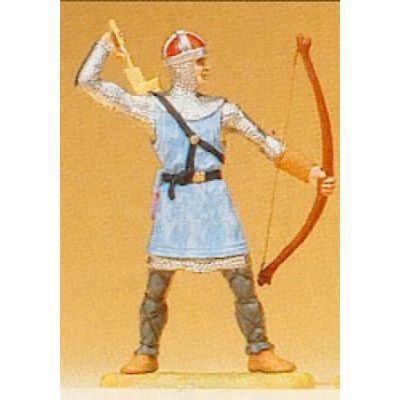 Archer Taking Arrow out of Quiver Figure