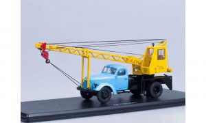 AK-75 (ZIL-164) Crane Truck Blue/Yellow