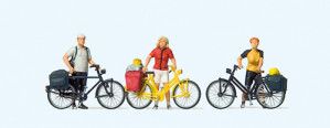 Standing Cyclists in Sportswear (3) Exclusive Figure Set