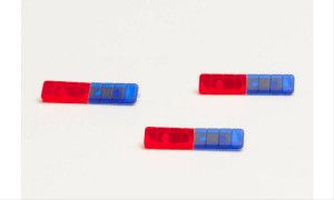 Red/Blue LED Light Bars (6)