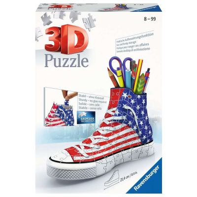 American Flag Trainer 108pc 3D Jigsaw Puzzle