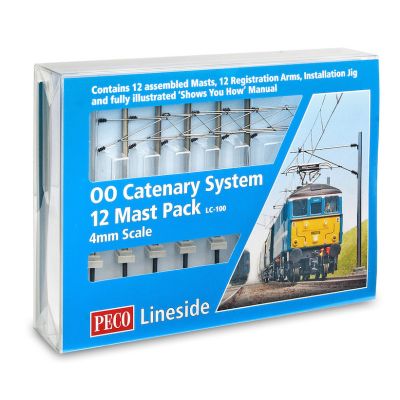 PECO PECOLECTRICS OO/HO Catenary System  Startup Pack