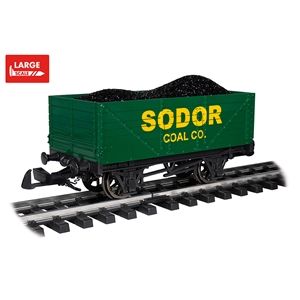 Large Scale Sodor Coal Co. Wagon with Load